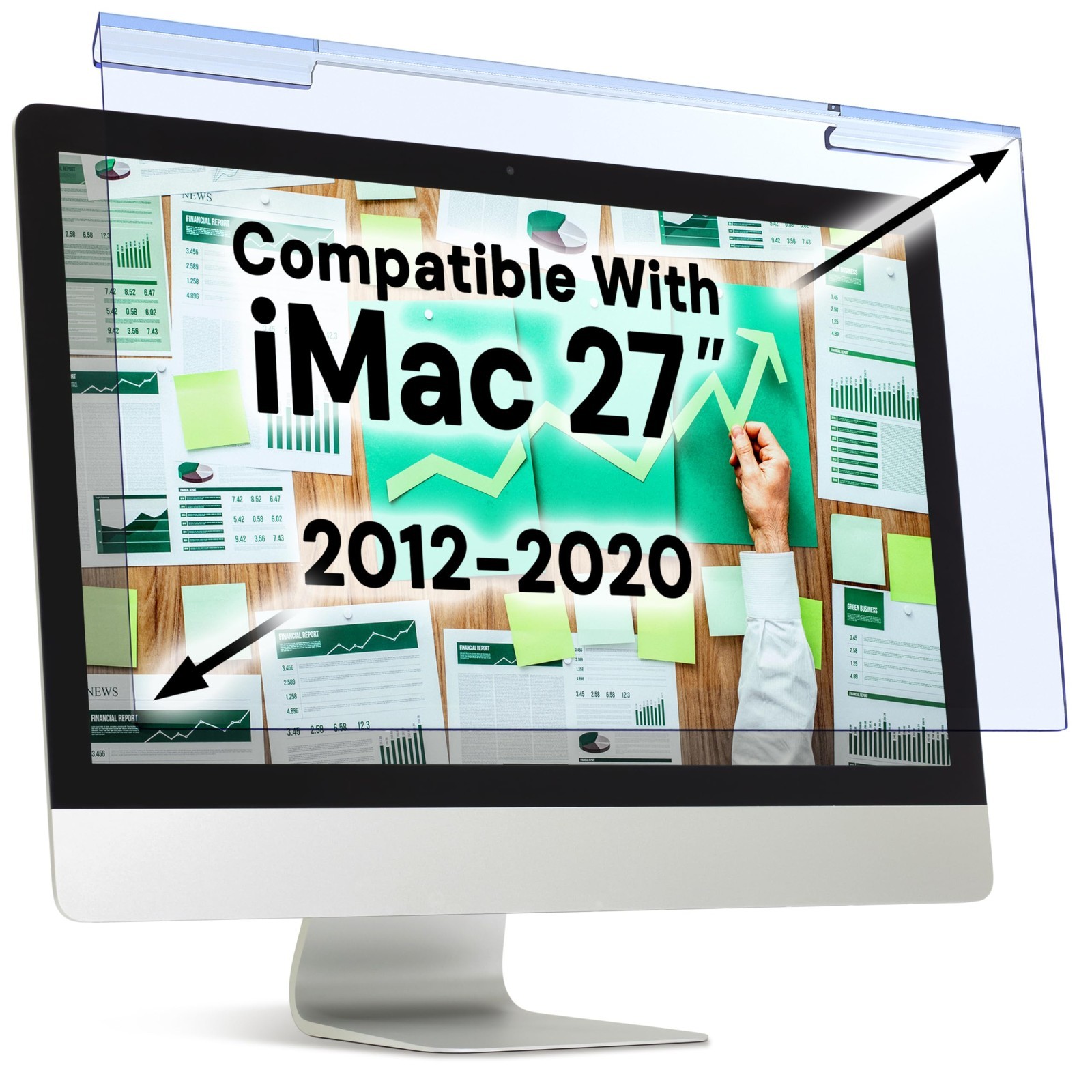 VINTEZ Blue Light Screen Protector for iMac 27" 2012-2020 A1419 A2115 BNIB