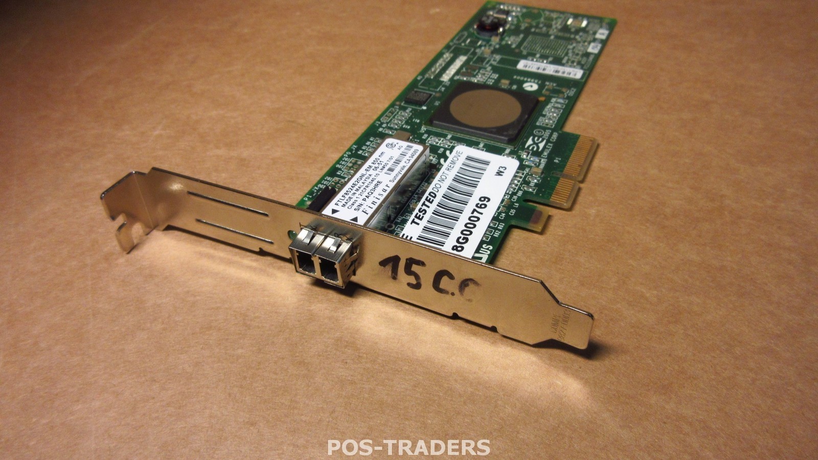 HP A8002A 397739-001 EMULEX FC2142SR LPE1150-E 4GB PCI-E SINGLE PORT ADAPTER