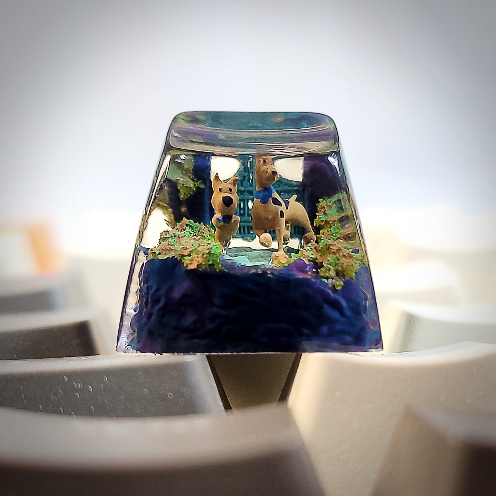 Scooby-Doo keycap artisan, keycap scooby doo, keycap from movie