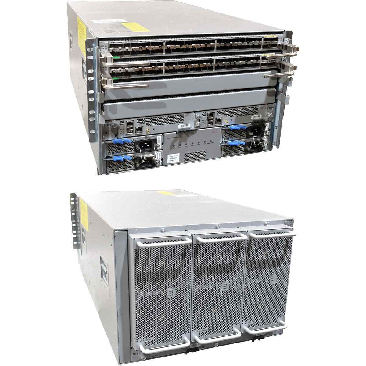 Cisco Nexus 9504 N9K-C9504 +2x Modules N9K-X9464PX 2x Modules N9K-SC-A+ 4x PSU
