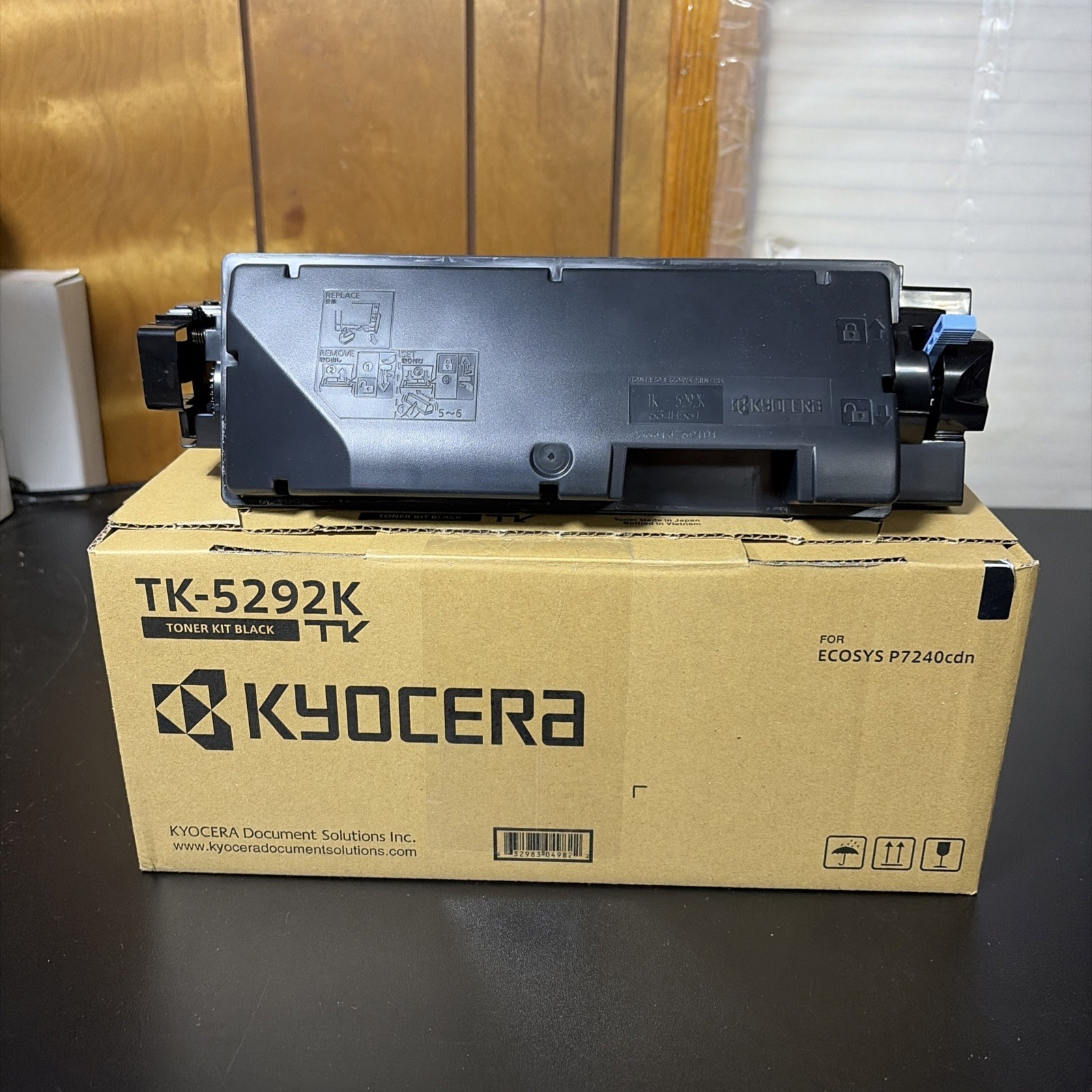 Kyocera TK5292K Toner Kit, 17000 Pages Black