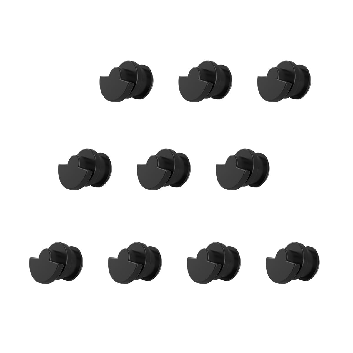 Screws Kit for M.2 SSD Mounting on External Enclosure, Silicone Plug