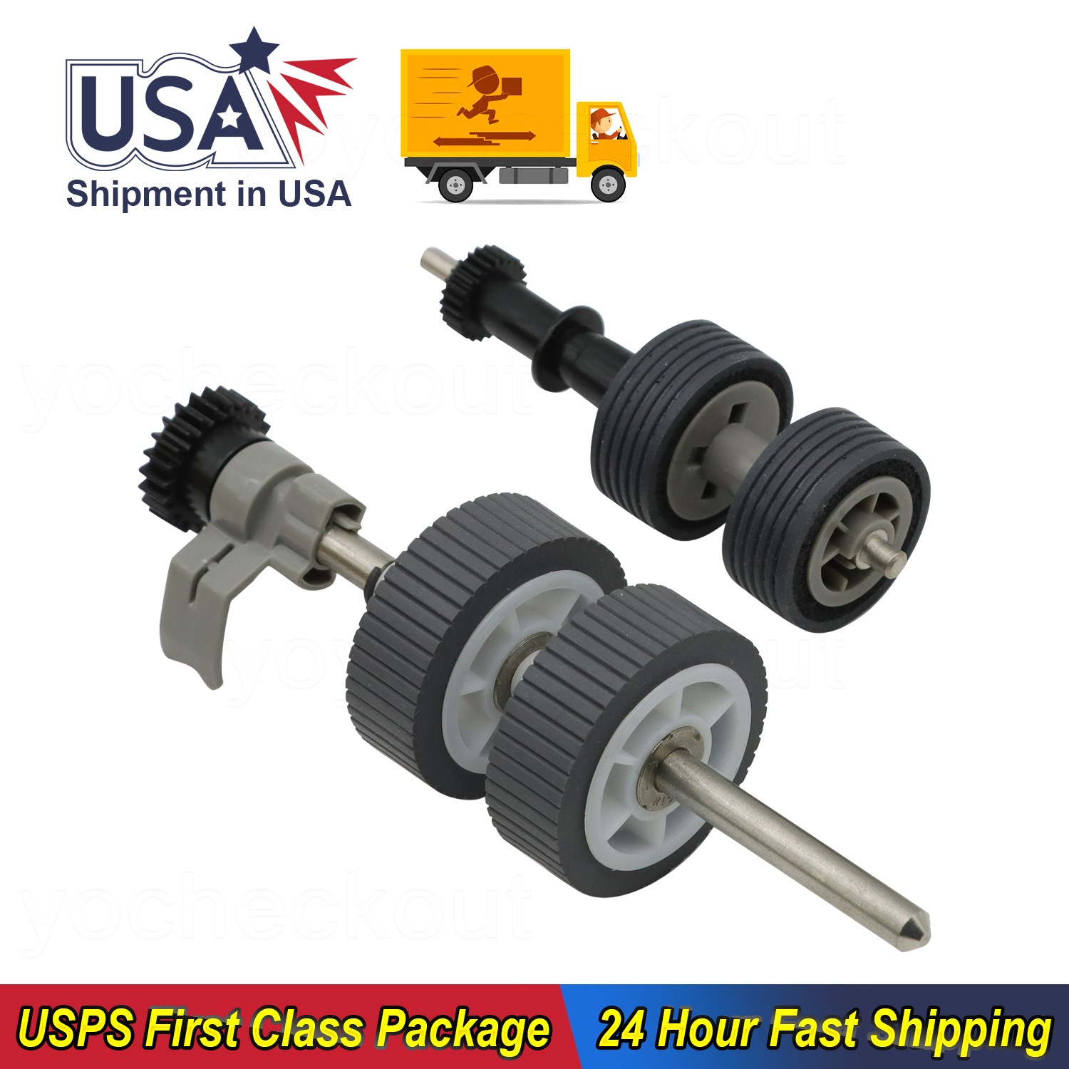 Feed Pickup Pick Brake Roller For Fujitsu ScanSnap iX500 iX1400 iX1500 iX1600