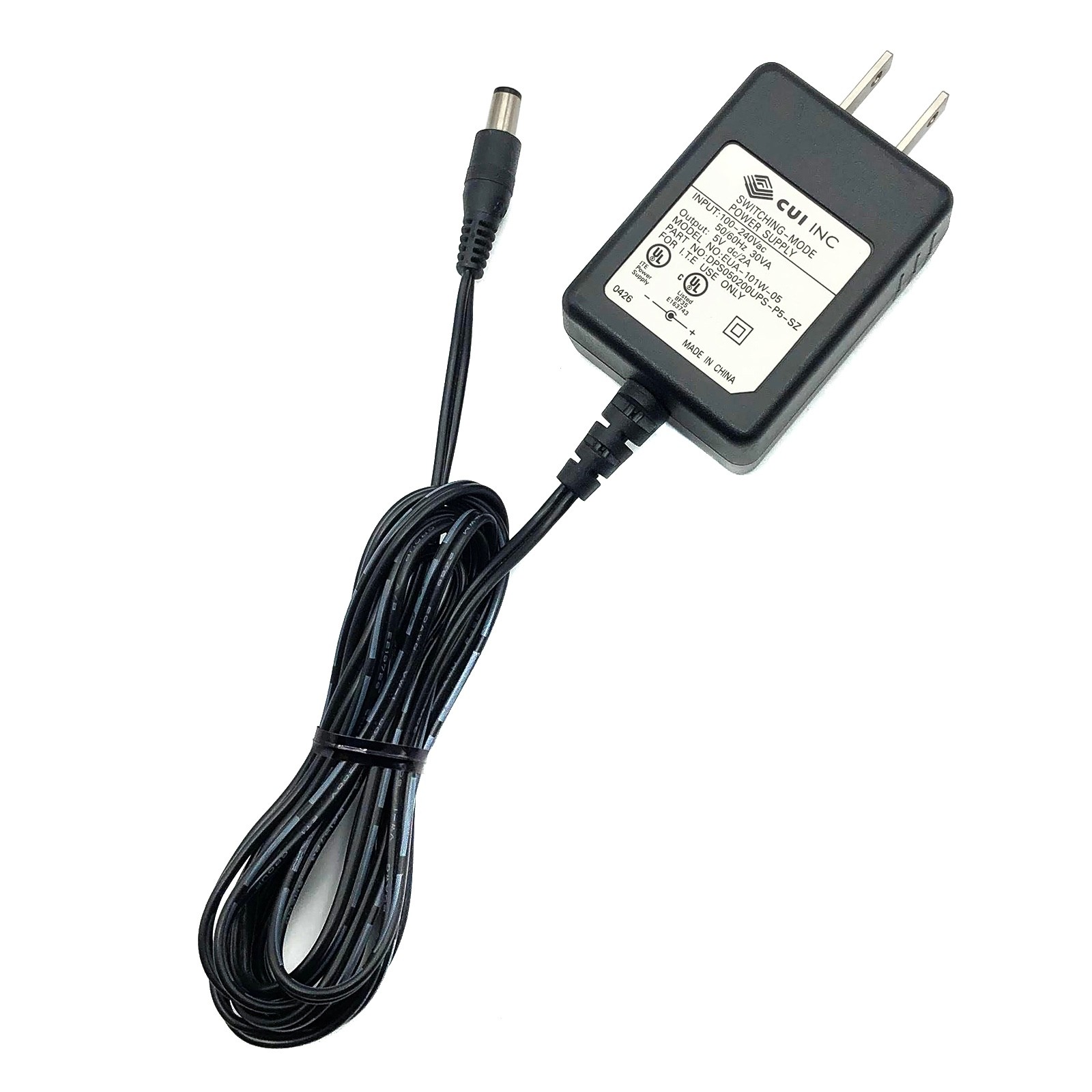 Genuine CUI INC EUA-101W-05 AC Power Adapter 5V 2A 10W ITE Power Supply OEM