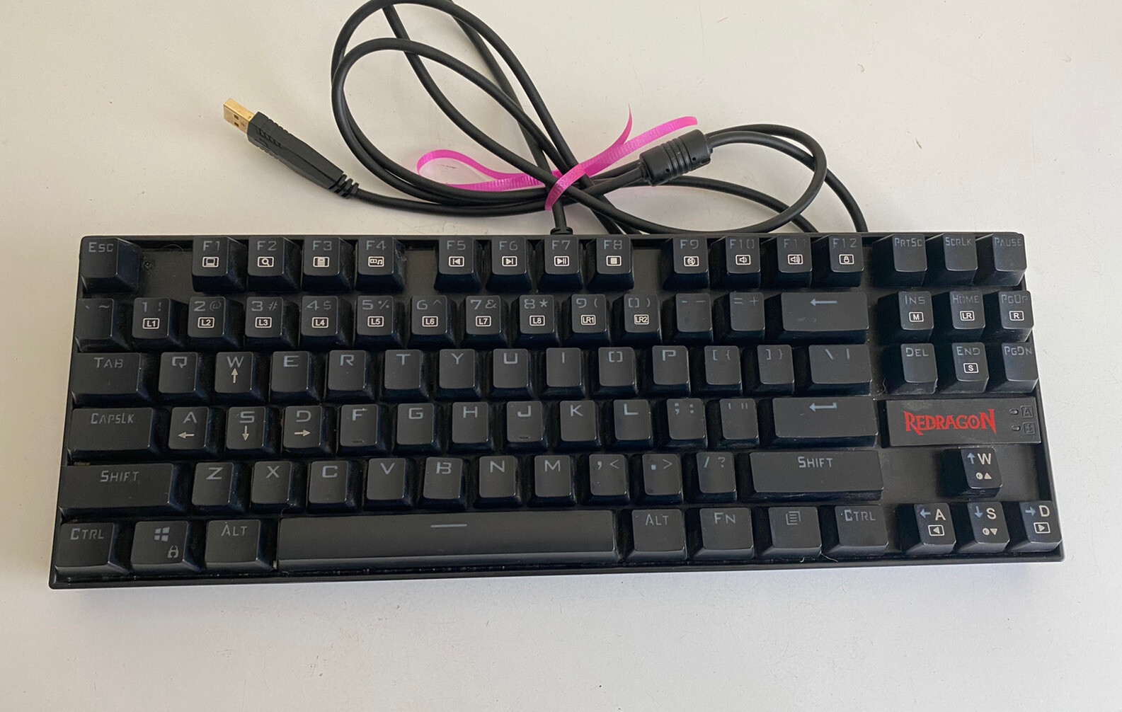 Red Dragon Kumara K552-KR Gaming Keyboard Mechanical w/ RGB Backlight