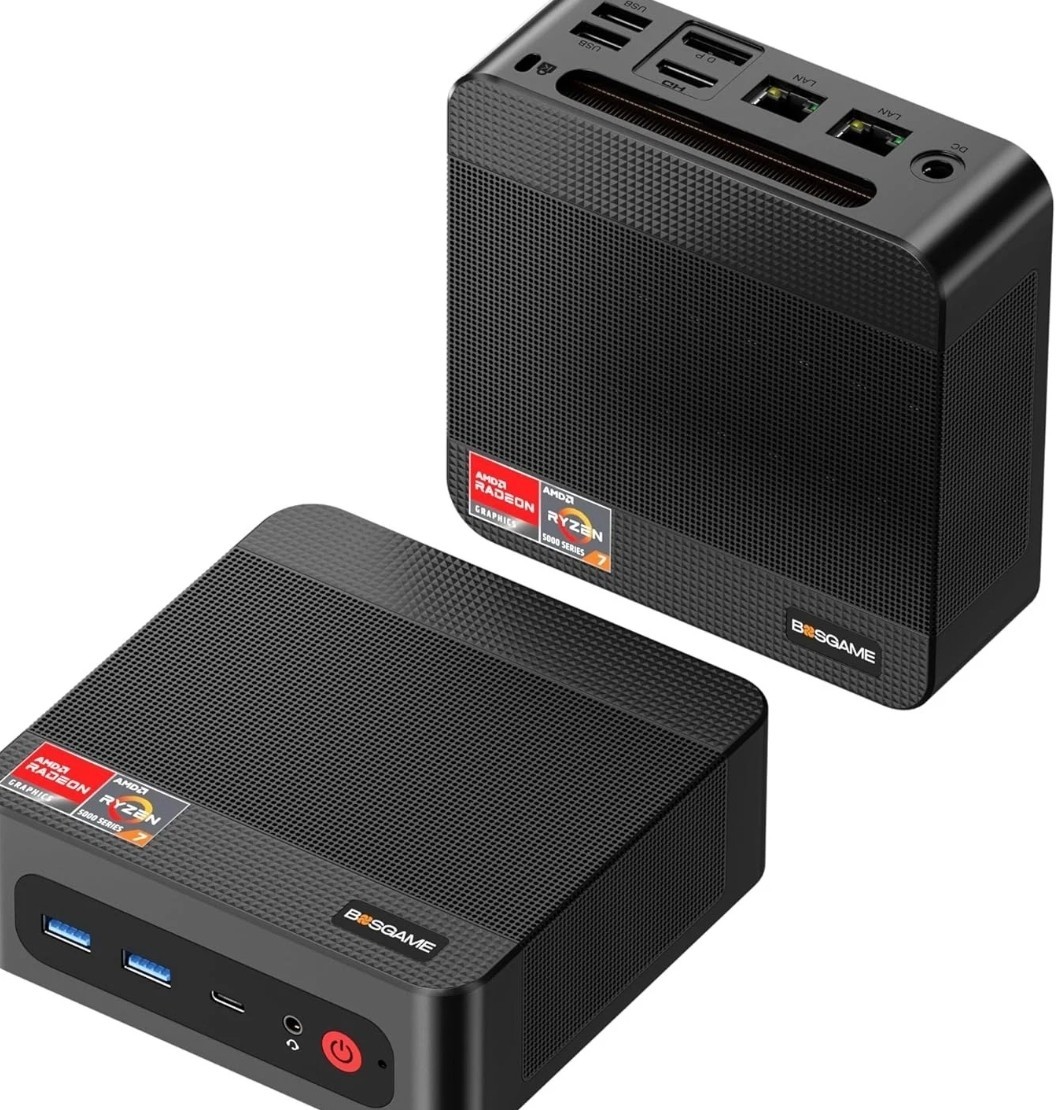 Bosgame P3 Plus Mini PC Ryzen 7 7840HS 32GB RAM, 1 TB NVMe SSD Windows 11 Pro