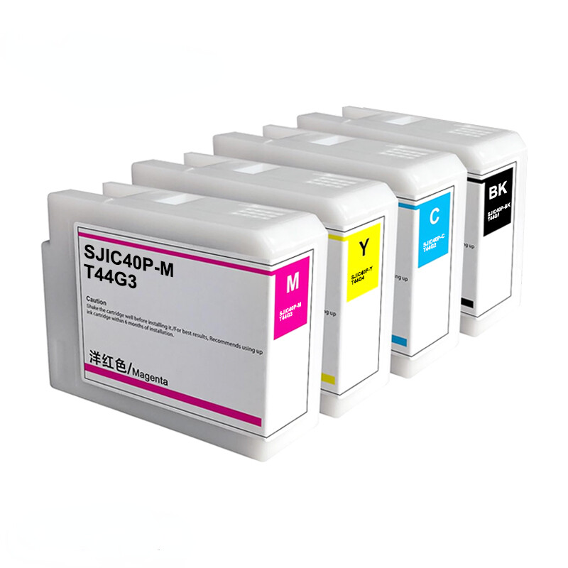 SJIC40P 75ML for sjic40p ink cartridge for Epson TM-C6050/C6550  printer