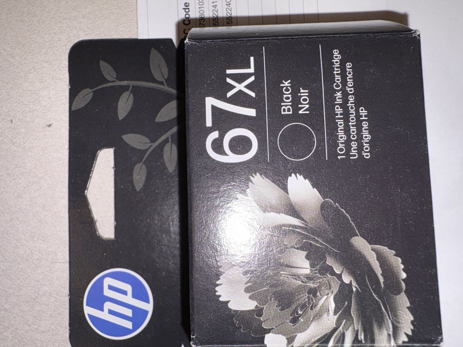 Genuine HP 67XL Black High Yield Ink Cartridge Original OEM NEW