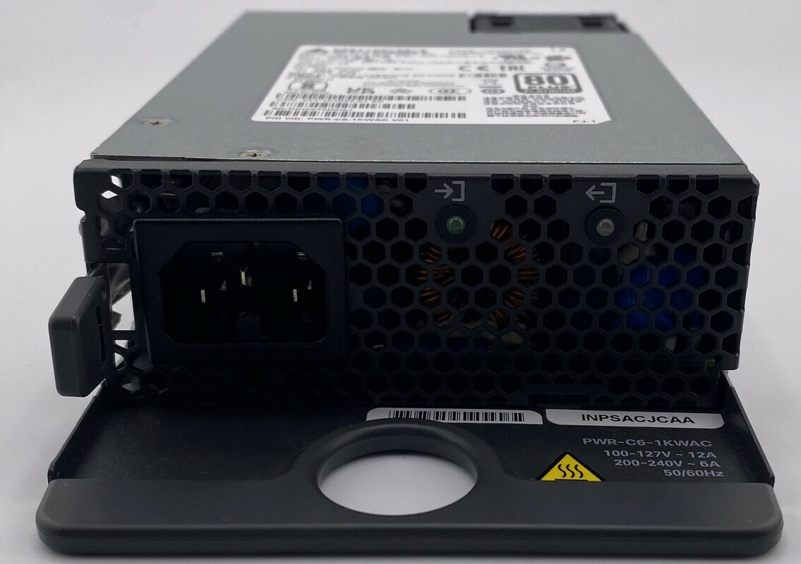 DELTA ELECTRONICS DPS-1000AB-5 B 80+ PLATINUM PSU PWR-C6-1KWAC 341-101022-01 A0
