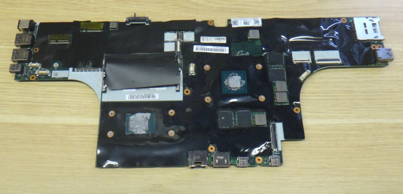 Genuine Lenovo Thinkpad P52 Motherboard with i7-8850H CPU + 4GB Ram 01YU211