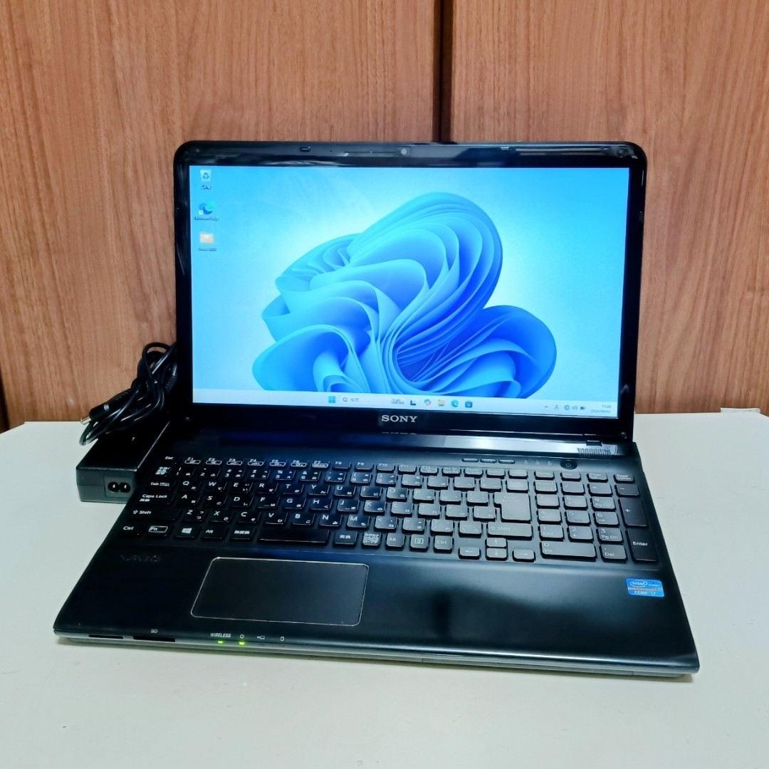 SONY VAIO SVE151J13N i7-3632QM 16GB 512GB 15.6 Blu-ray Win11 AC JP Keyboard