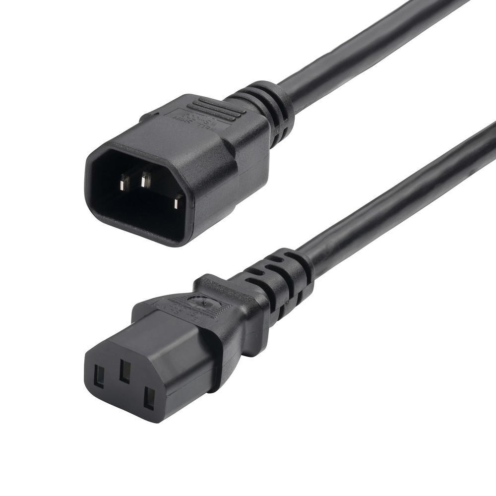 Startech 8714-6600-Power-Cord 6Ft Power Extension Cord Iec 60320 C14 To C13