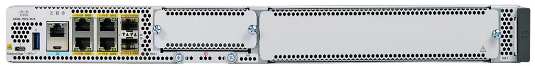 Cisco C8300-1N1S-4T2X 4-Port Ge 2x10GbE 4x1G 1SM & 1NIM Router- New Open Box