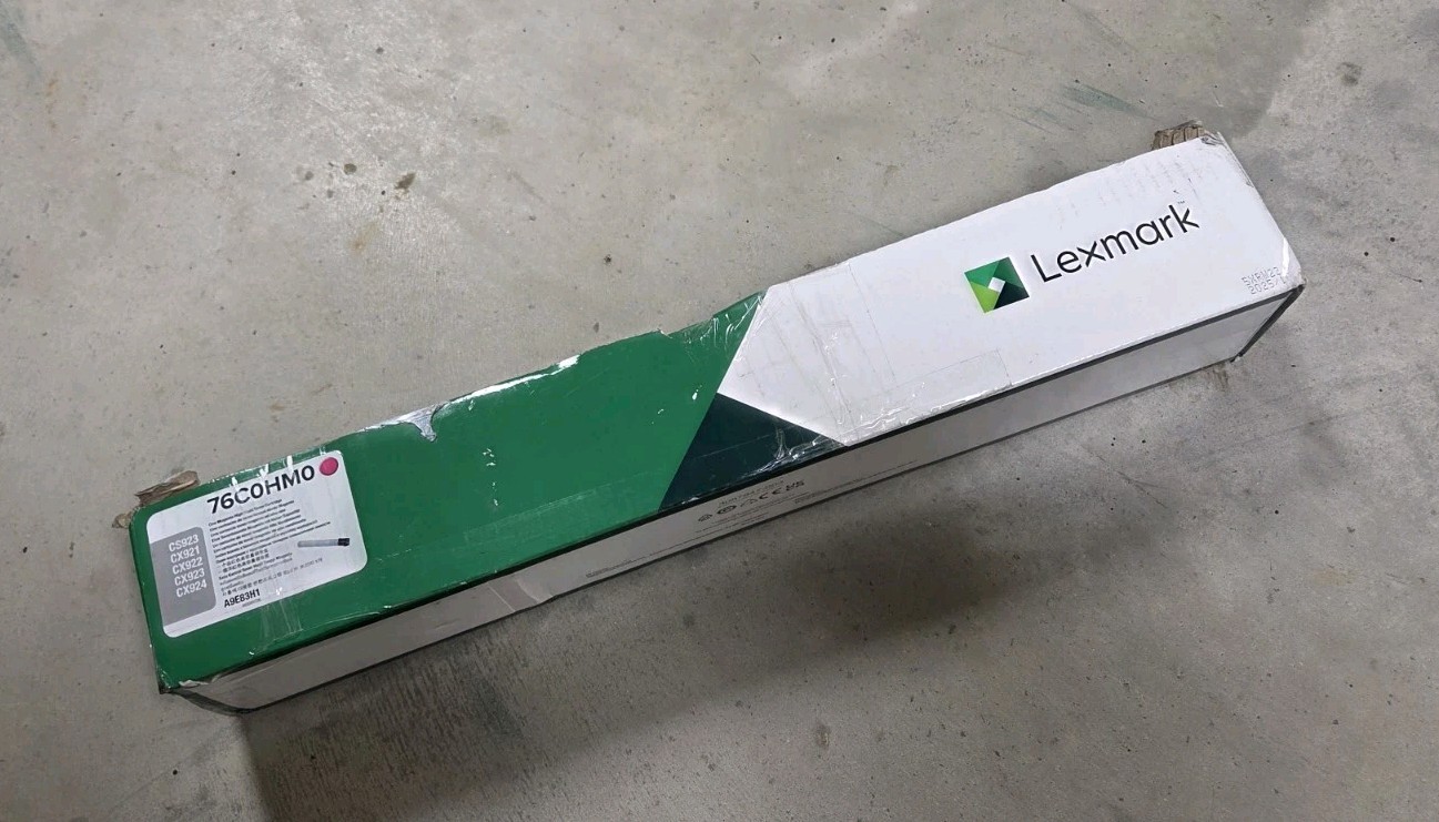 Genuine Lexmark 76C0HM0 High Yield Magenta Toner Cartridge