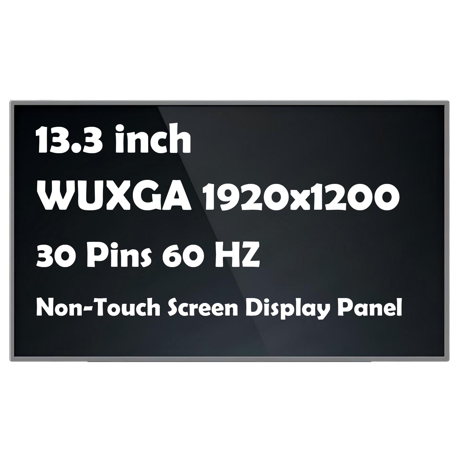 13.3" NV133WUM-N44 NV133WUM N44 WUXGA 30 Pins LCD Non-Touch Screen Display Panel