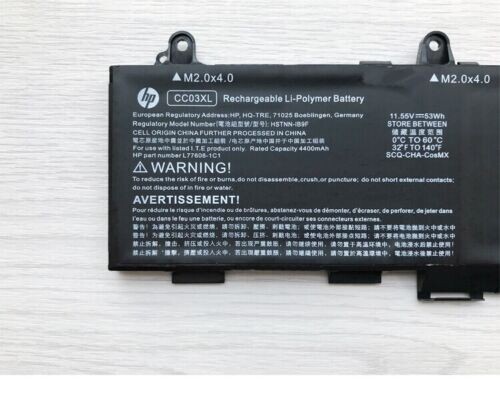 OEM Genuine CC03XL Battery For HP EliteBook 830 835 840 845 G7 840 G8 L78555-005