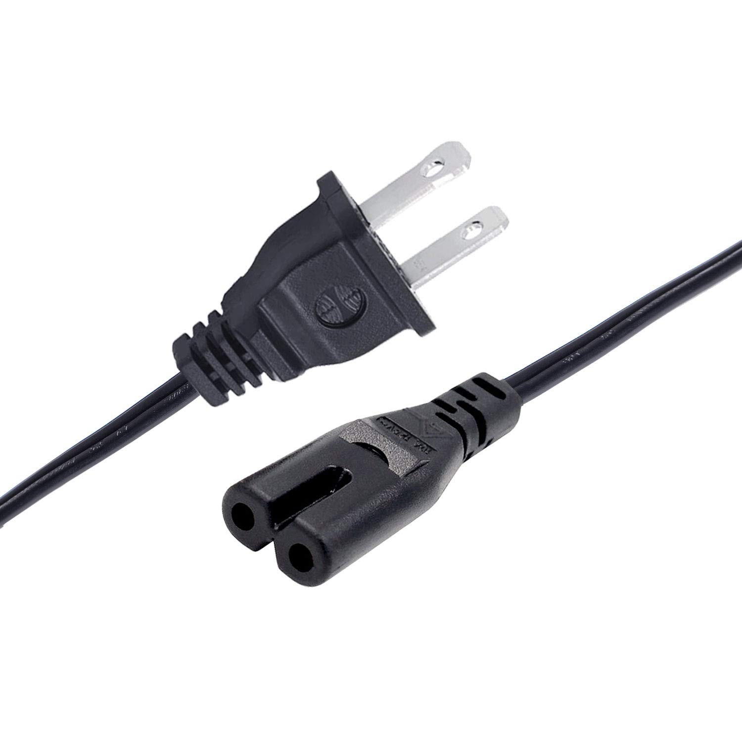 2 Prong Power Cord for Bose Bass Module 500 700 Subwoofer Replacement Power C...