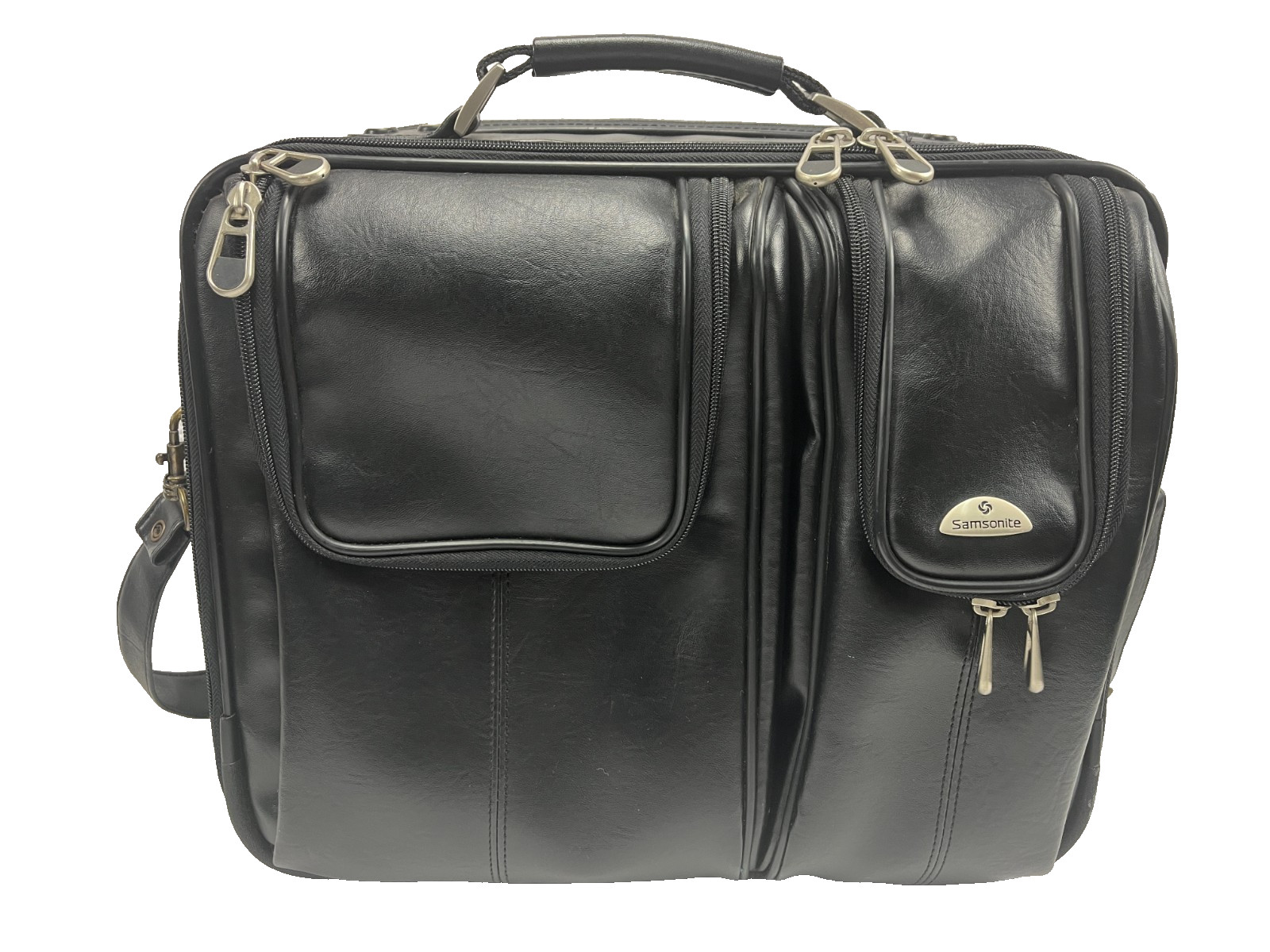 Samsonite Black Leather 56542 Case