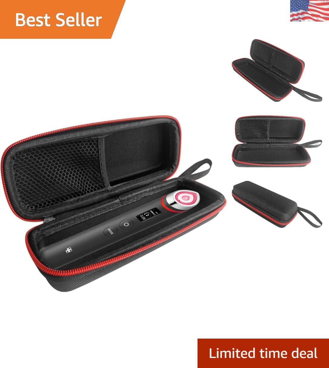 Protective Black EVA Case for Medicube Booster Pro - Waterproof & Soft Lining