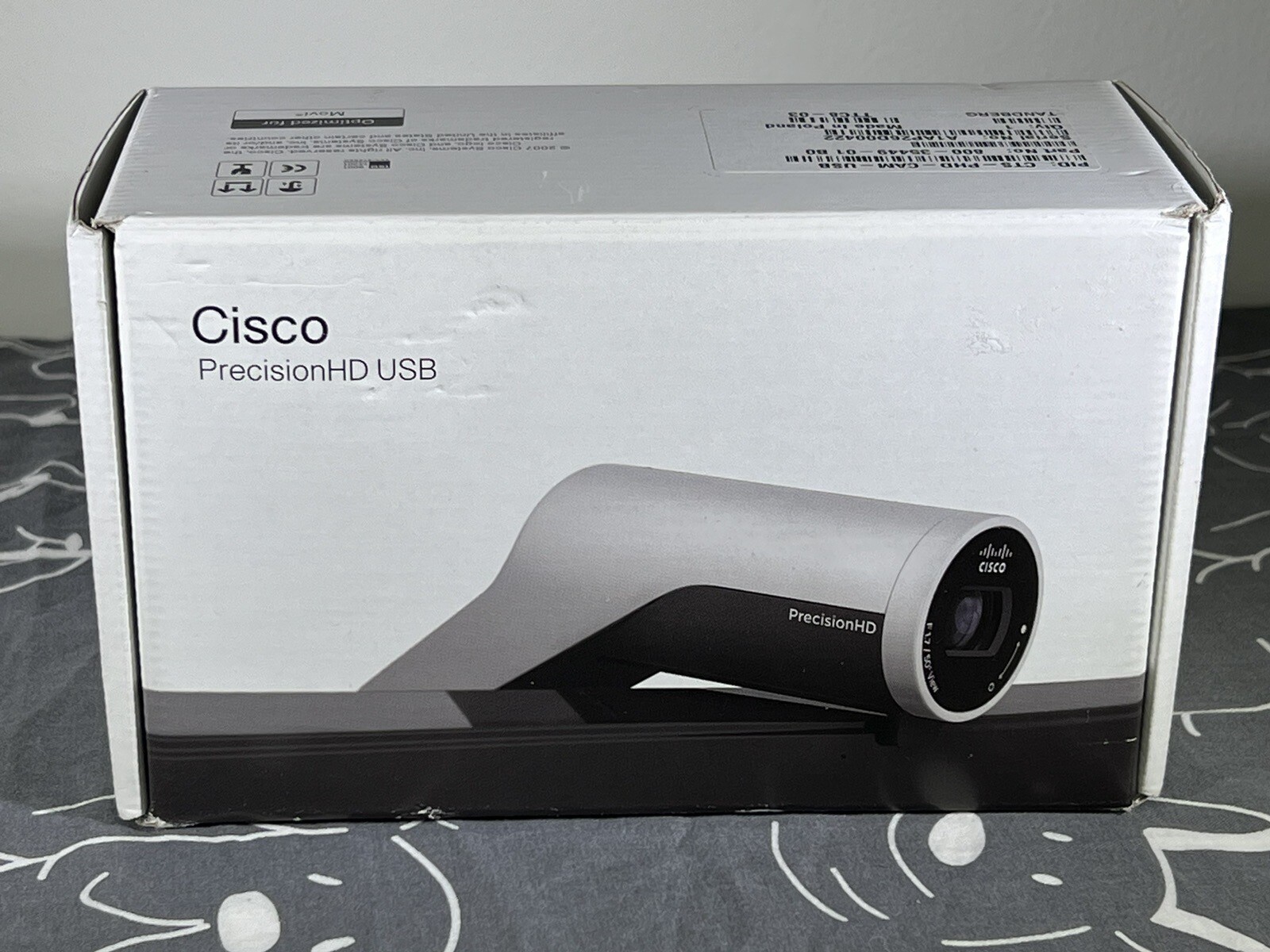 Cisco Tandberg CTS-PHD-CAM-USB TelePresence Precision HD USB Camera TESTED
