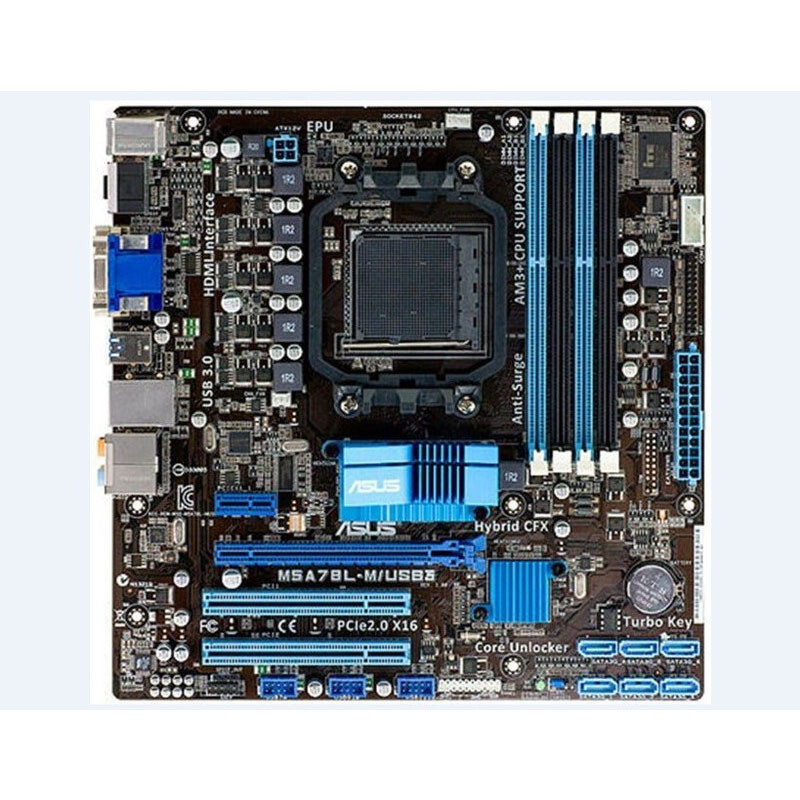 For Asus M5A78L-M/USB3 Motherboard DDR3/AM3/AM3+ TESTED Freight free