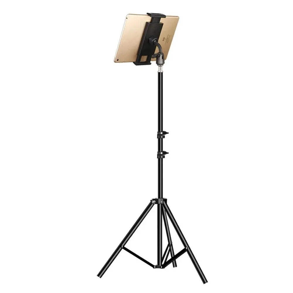 Xnyocn Tripod Floor Tablet Stand Adjustable Holder Mount Support for iPad Air Pr