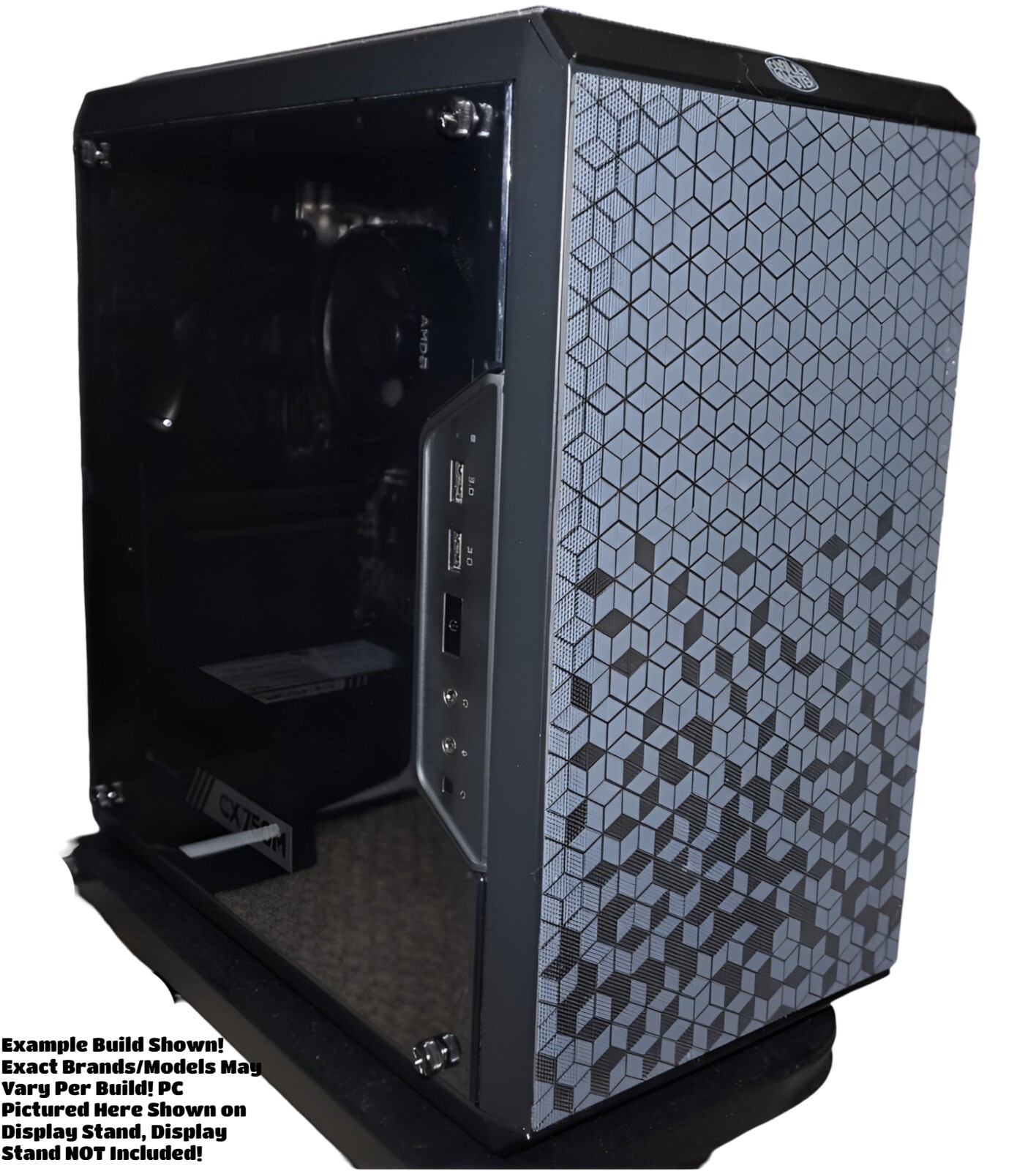 Gaming Computer Prebuilt PC AMD Ryzen 7 4.4Ghz Processor 1TB SSD Radeon Graphics