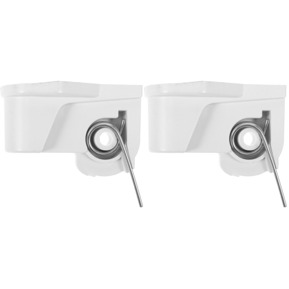 2Pcs Reusable Floor Fan Motor Neck Connector ABS White Bracket