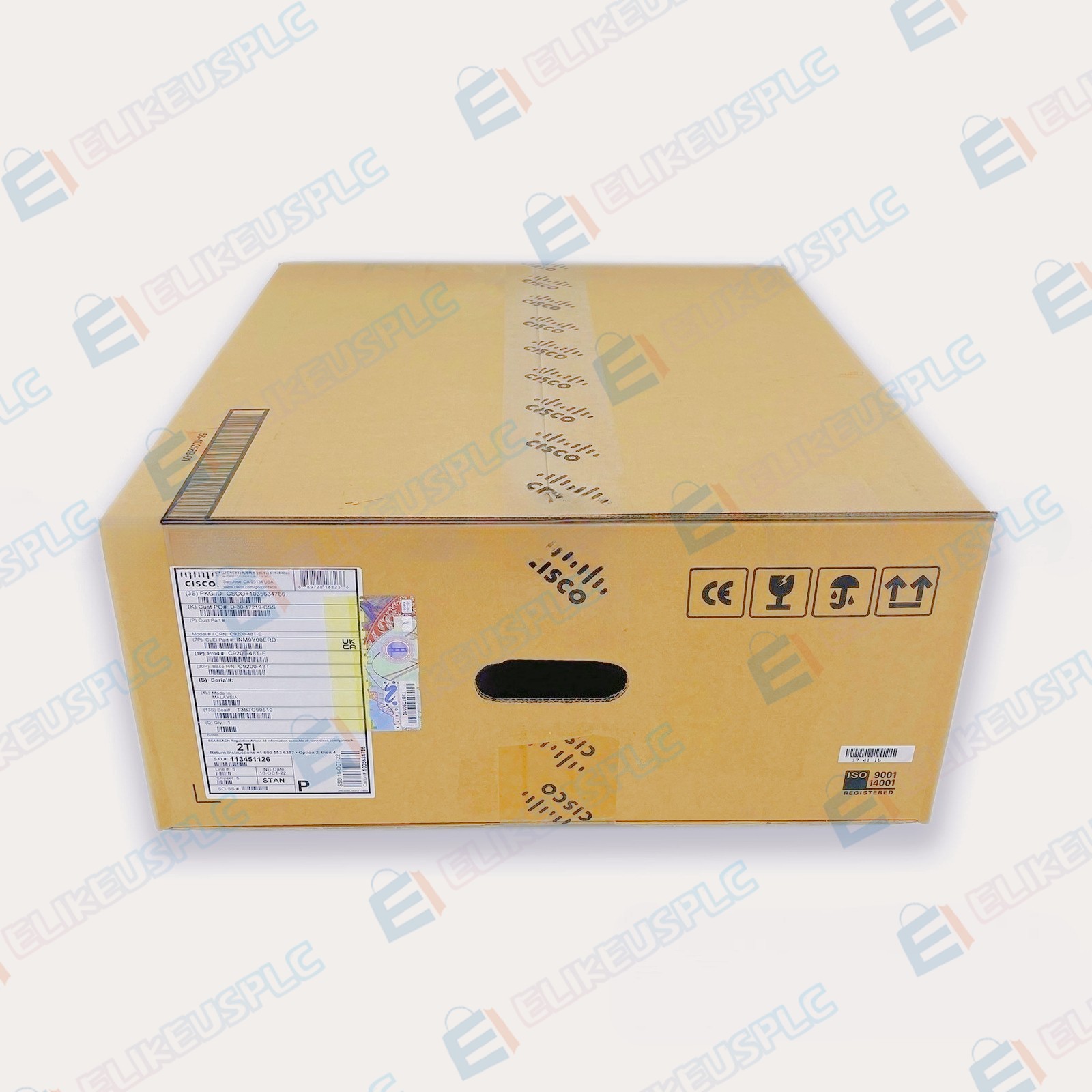 Cisco C9200-48T-E 48 Port Data Switch Network Essentials Expedited Shipping