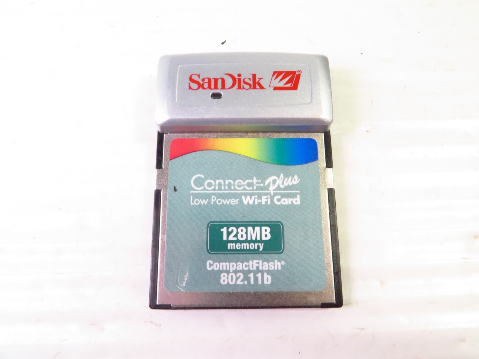 SanDisk CF Wireless LAN Card 802.11b CompactFlash 128 MB SDWCFB-128 Only