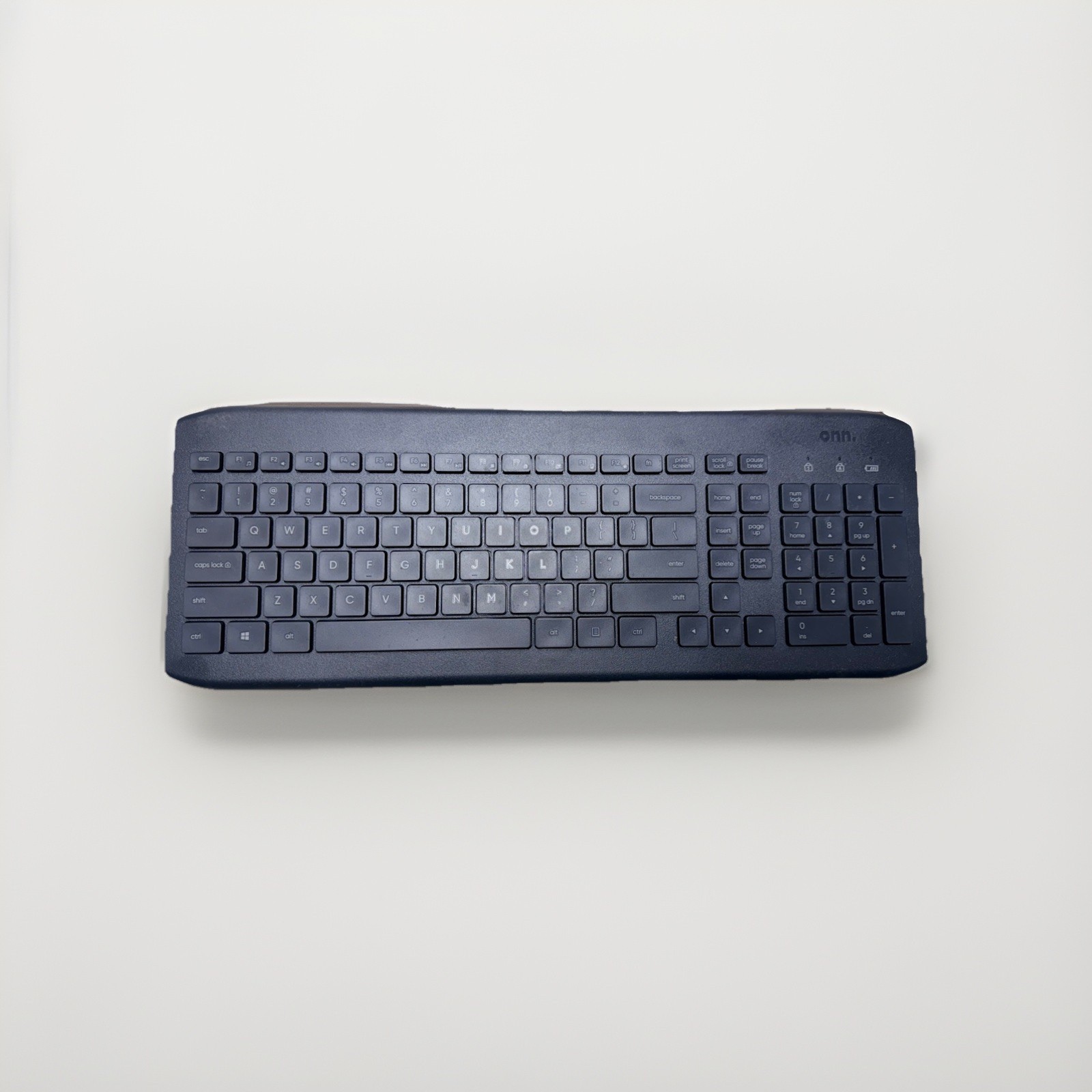 Onn Wireless Keyboard Black Computer Keyboard 100009054 Pre owned Black Color 