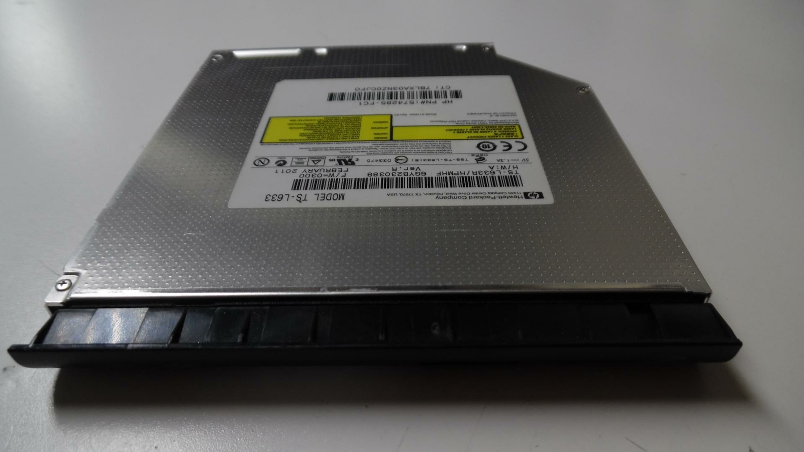 Genuine HP EliteBook 8440P DVD±RW Internal Optical Drive - 594043-001