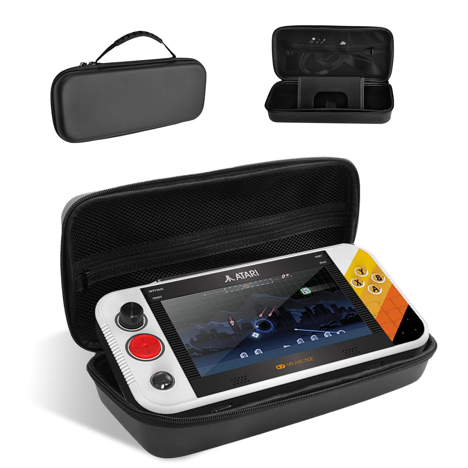 Carrying Case for My Arcade Atari Gamestation Go Retro Video Games Console,Stand