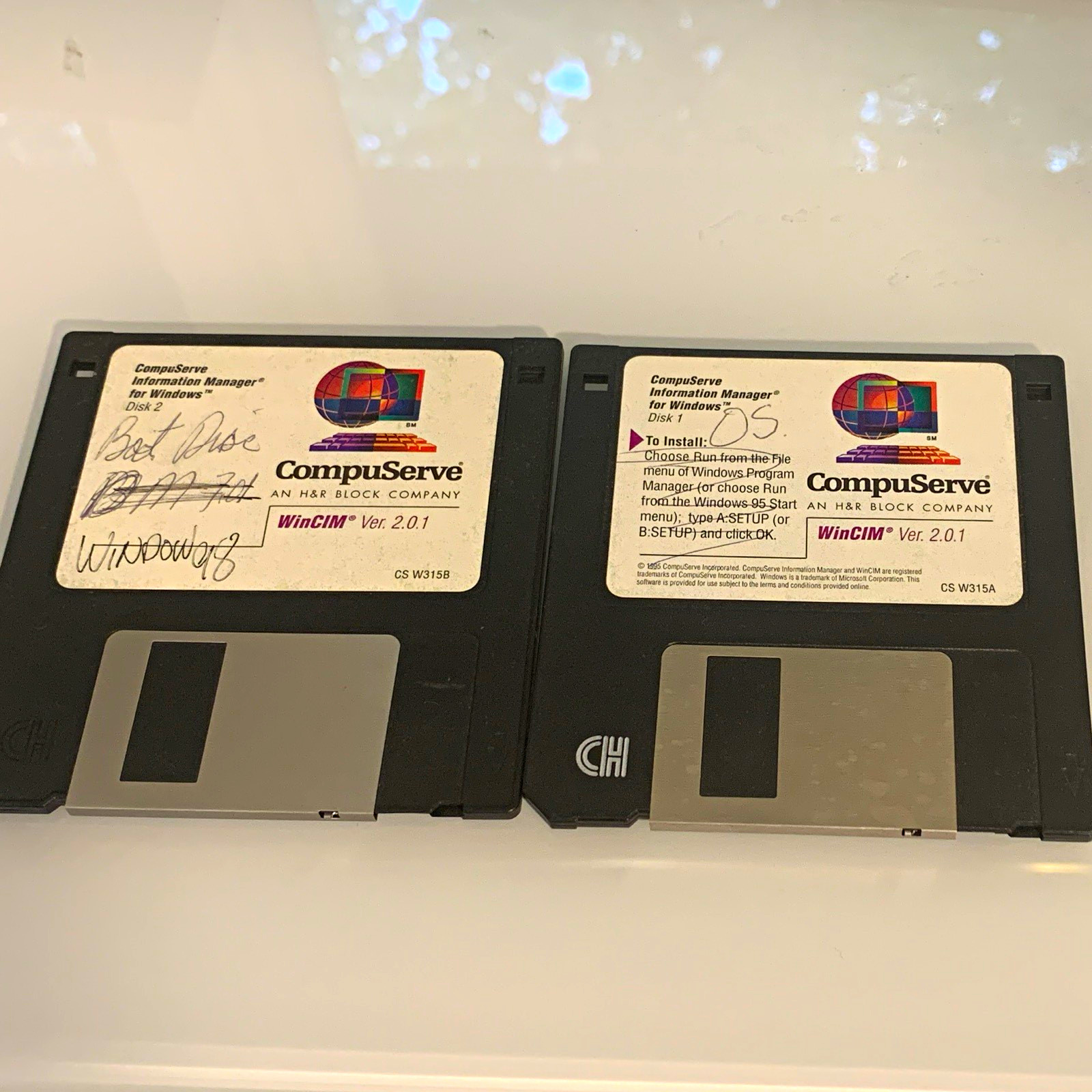 CompuServe WinCIM 2.0.1 Office Suite for Windows/95 English 3.5" Floppy