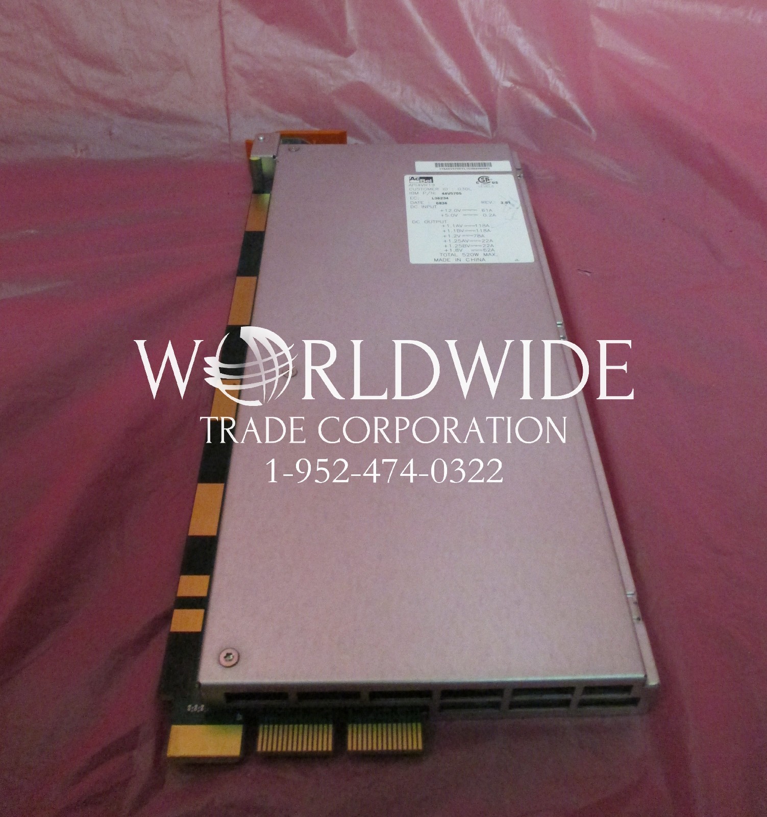 IBM 44V5705 5625 Processor Power Regulator for 9117-MMA, 9406-MMA VRM VR pSeries