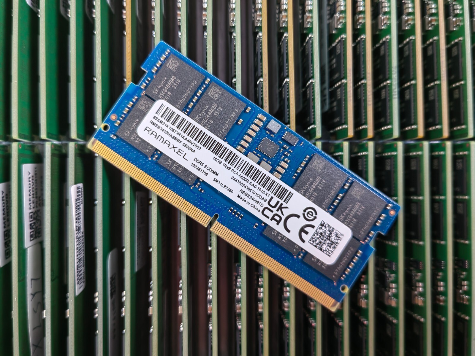 RAMAXEL 16GB DDR5 5600 Laptop SODIMM RAM 1Rx8 PC5-5600B-SA0  for DELL HP Lenovo 