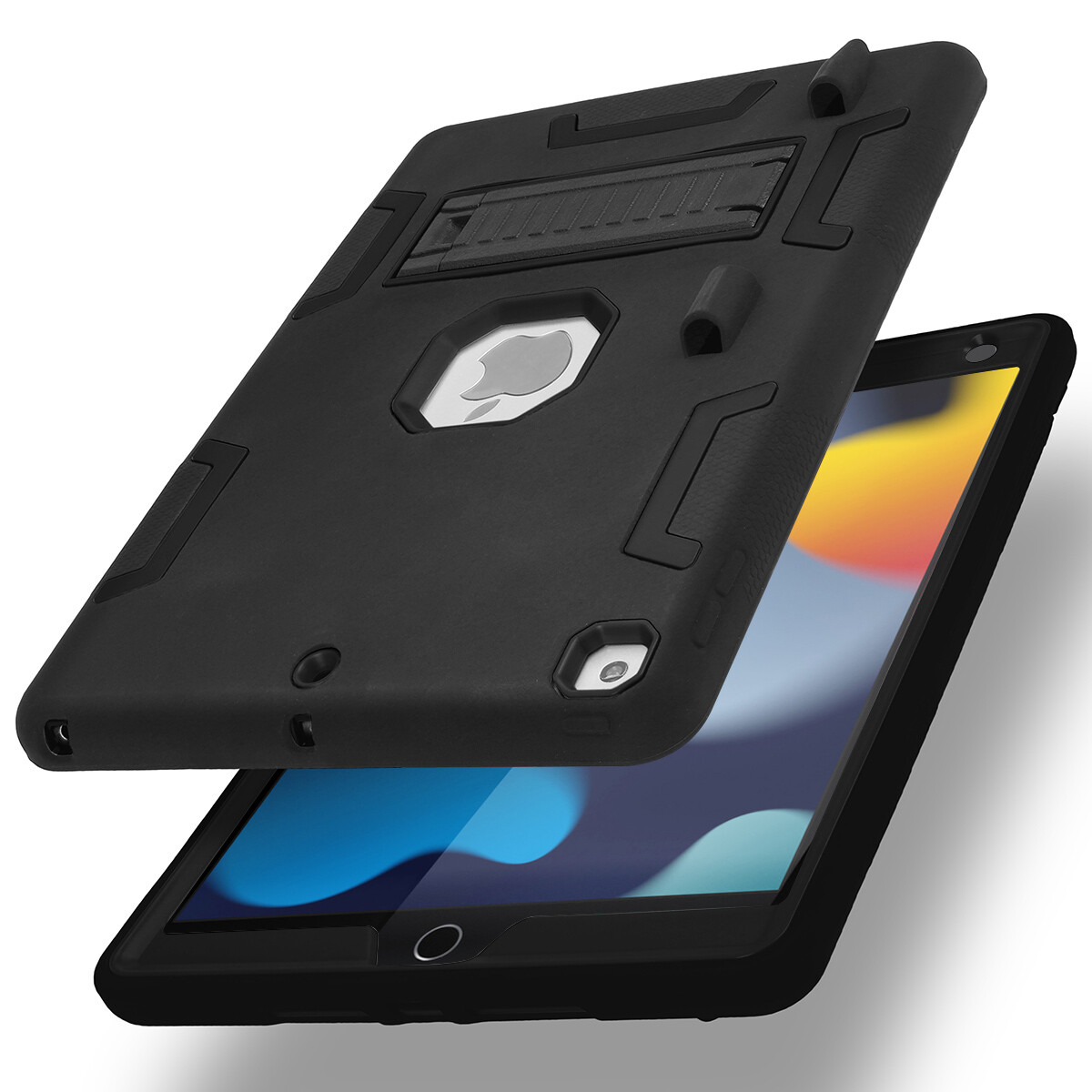 Rugged Shockproof Heavy Duty Stand Case Cover For iPad 9th/8th/7th Gen 10.2 inch