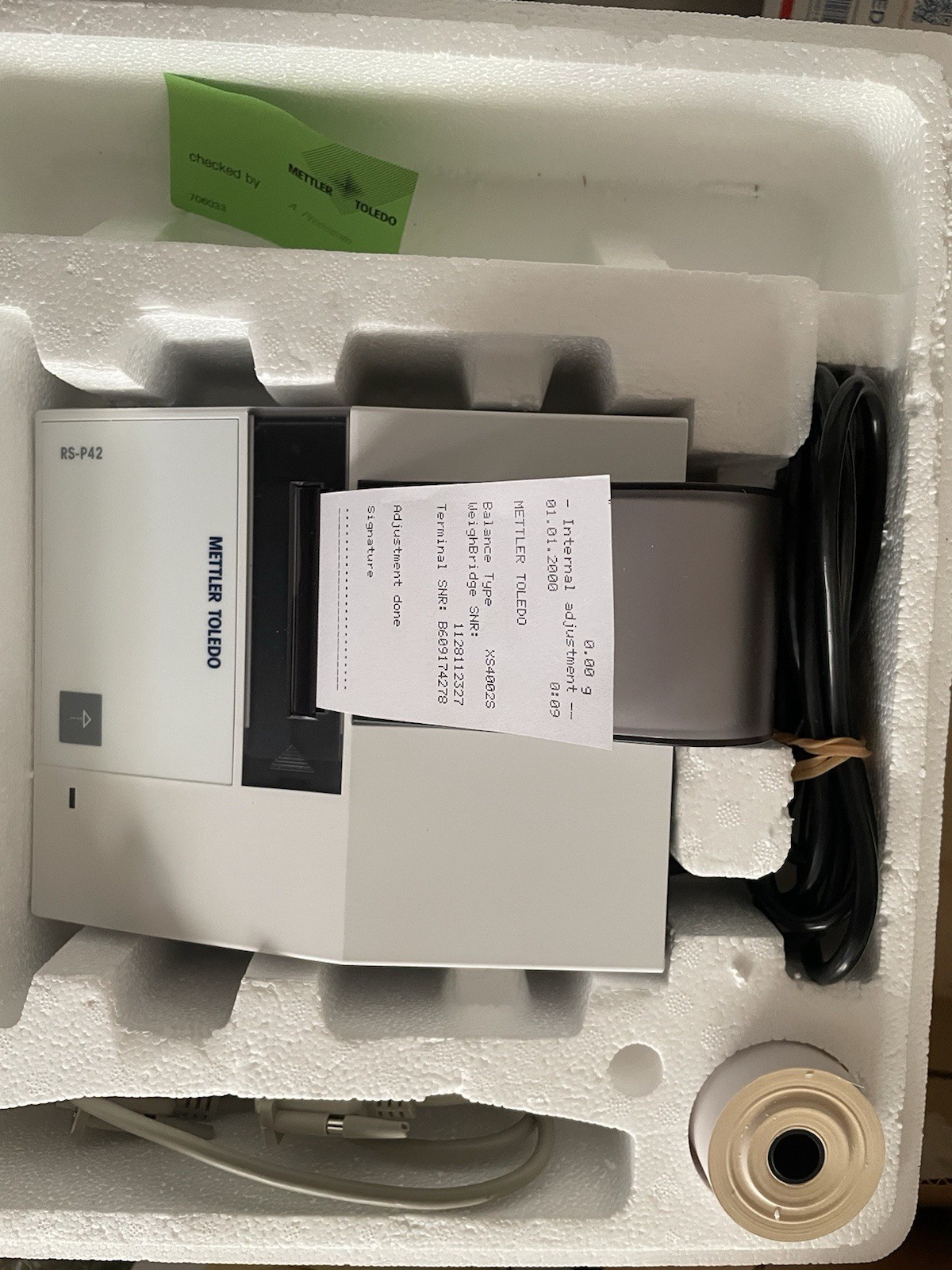 Mettler Toledo RS-P42  Balance Printer RS232 New In Box Easy Series Connection
