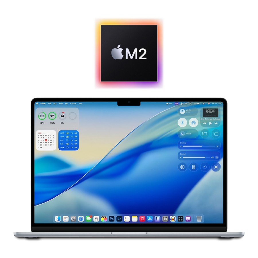 2022 Pinyin Apple M2 MacBook Air 13" 3.49GHz/8GB/256GB (Silver) A2681 w/Warranty