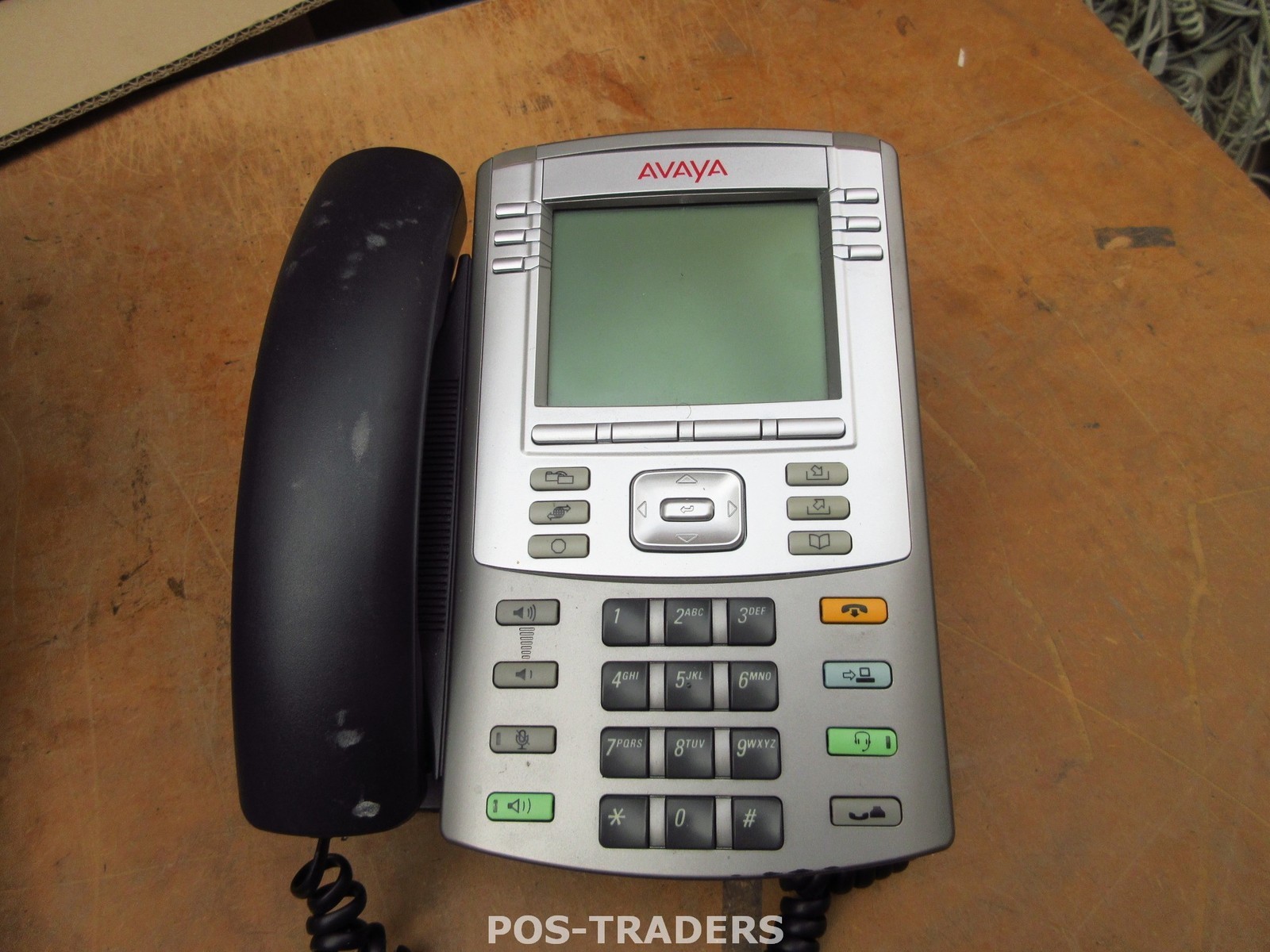 Avaya 1140E Icon BCM IP VoIP LCD Telephone Desktop Phone Silver INCL HANDSET