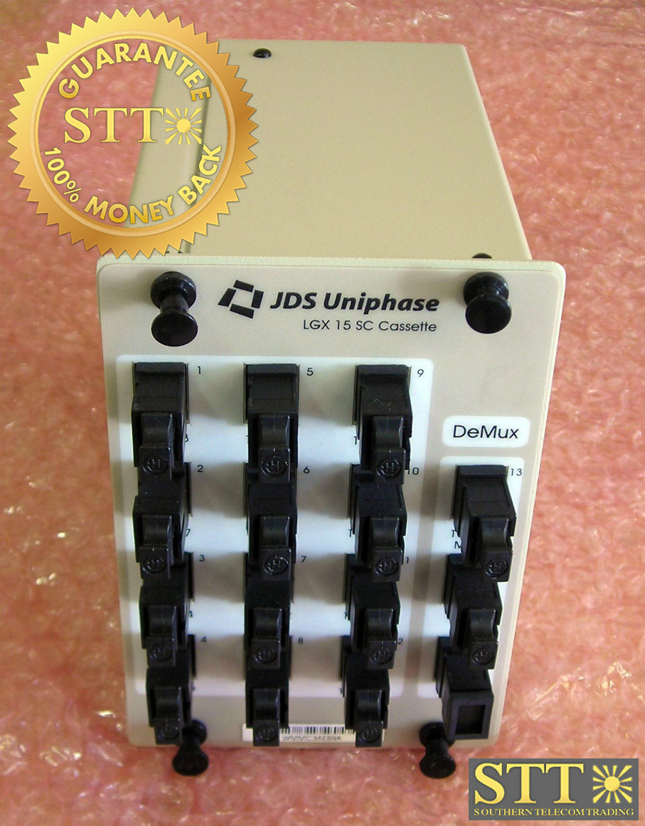 540.200.006 JDS UNIPHASE LGX 15 SC DE-MULTIPLEXER UNIT WMMC36EBRA