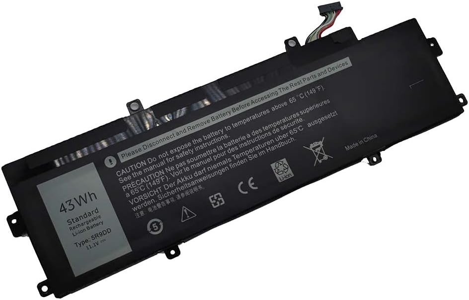 11.1V 43Wh 5R9DD Replacement Battery Compatibe with Dell Chromebook 11 3120