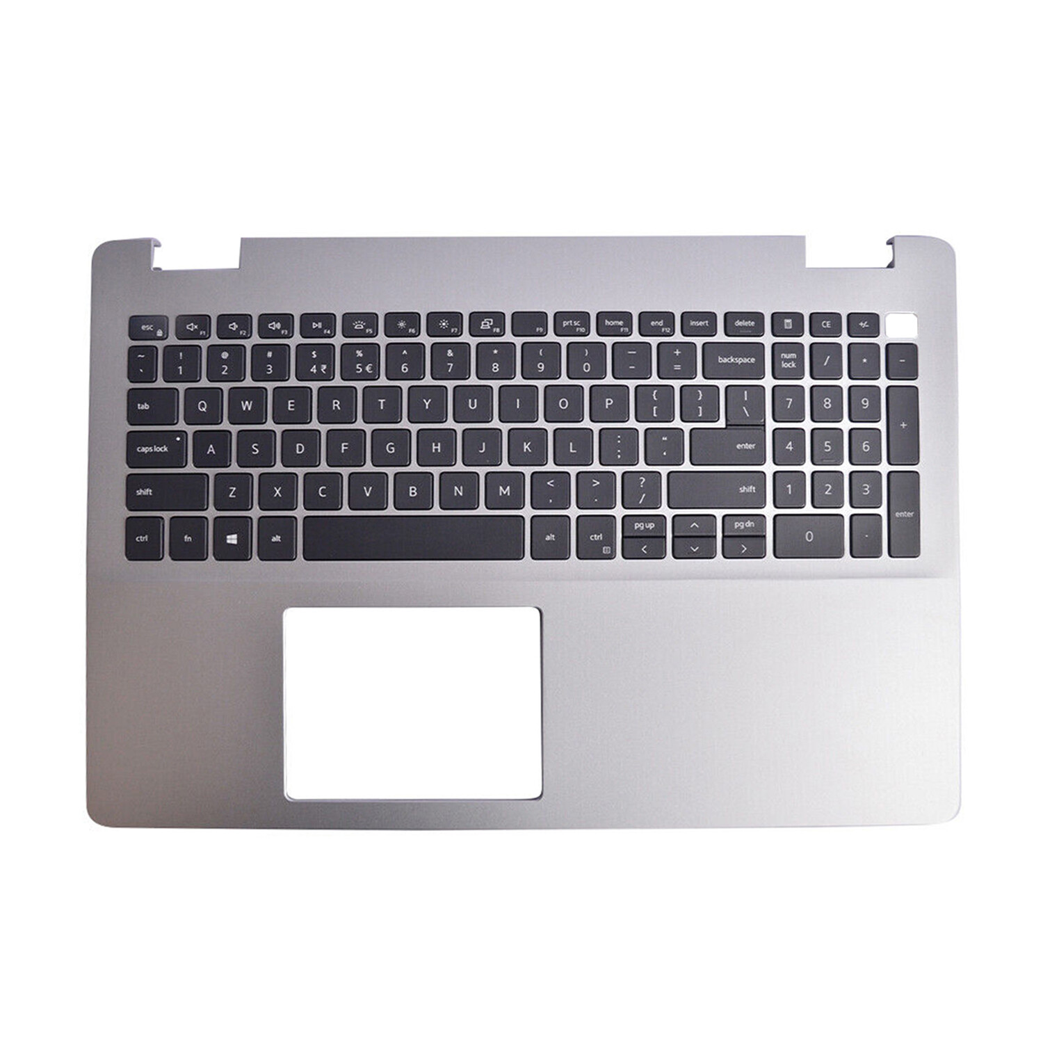 For Dell Inspiron 5593 Palmrest w/Backlit Keyboard V5JHC 0V5JHC NO-Type-C Silver