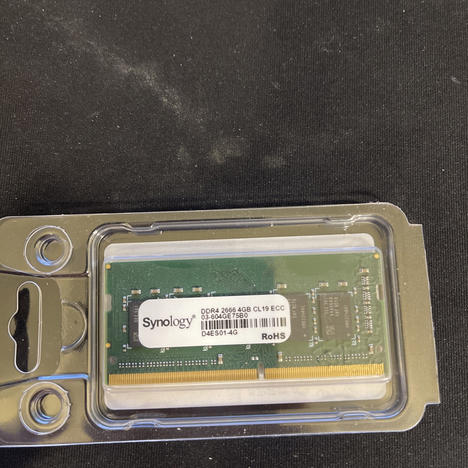 Synology 4GB ECC SOD DDR4 D4ES04-4G