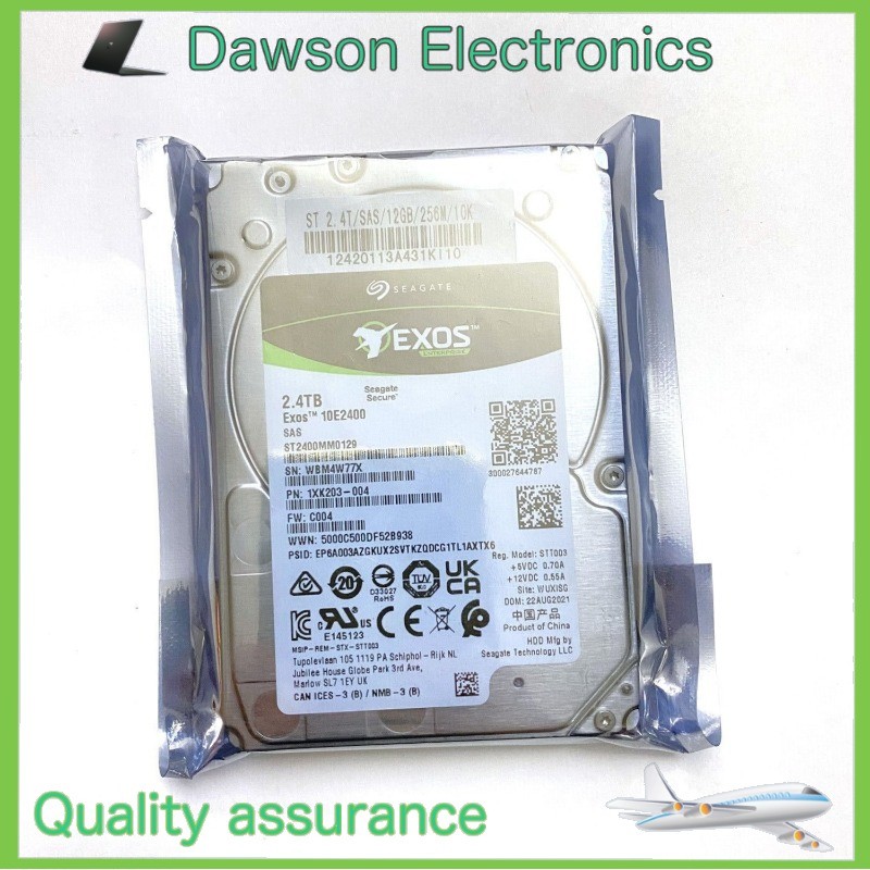 New Original SEAGATE ST2400MM0129 2.4TB 12Gb/s 10K 2.5'' SAS Hard Drive
