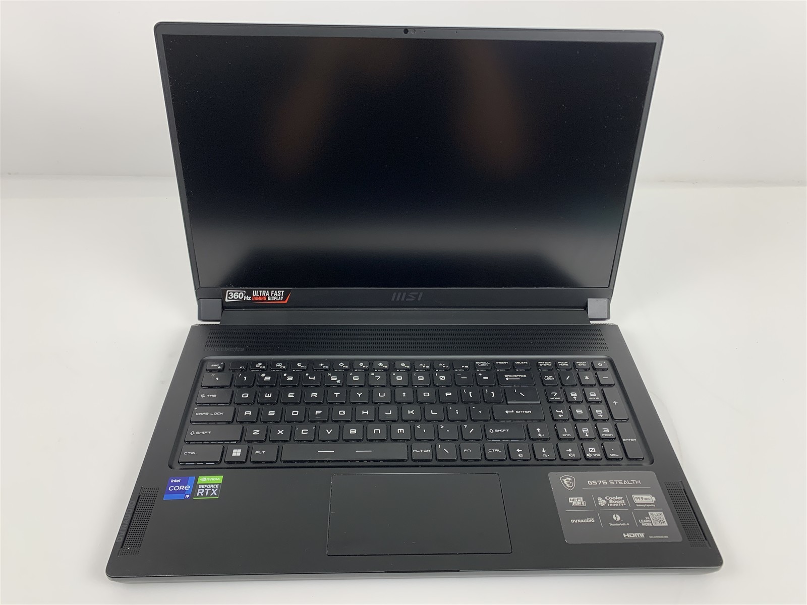 MSI GS76 Stealth Laptop 11UG-257US Case Keyboard And Screen 17.3" 