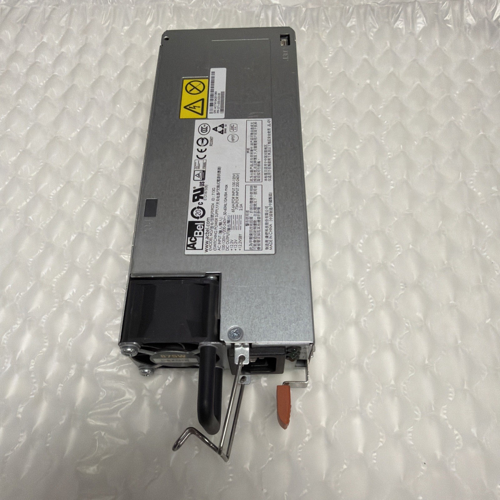 EMC 071-000-597-00 AC Bel FS9024 Power Supply