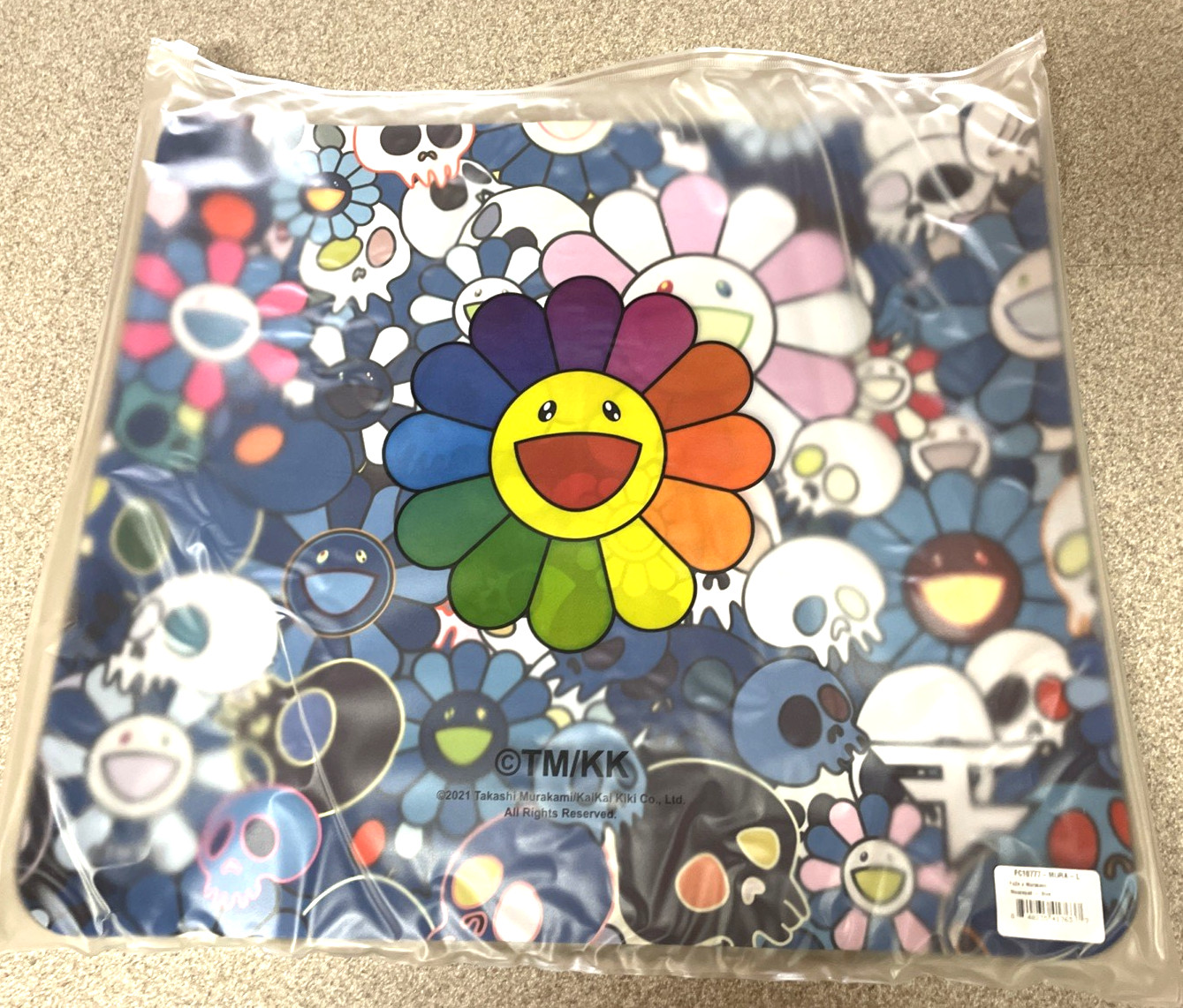 ✅🔥FaZe Clan x Takashi Murakami Mousepad Blue / Large 17.72 x 15.75 inches - NEW