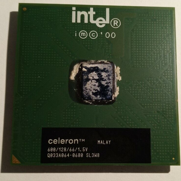 Intel Celeron 600/128/66/1.5V-Rare-SHIPS N 24 HOURS