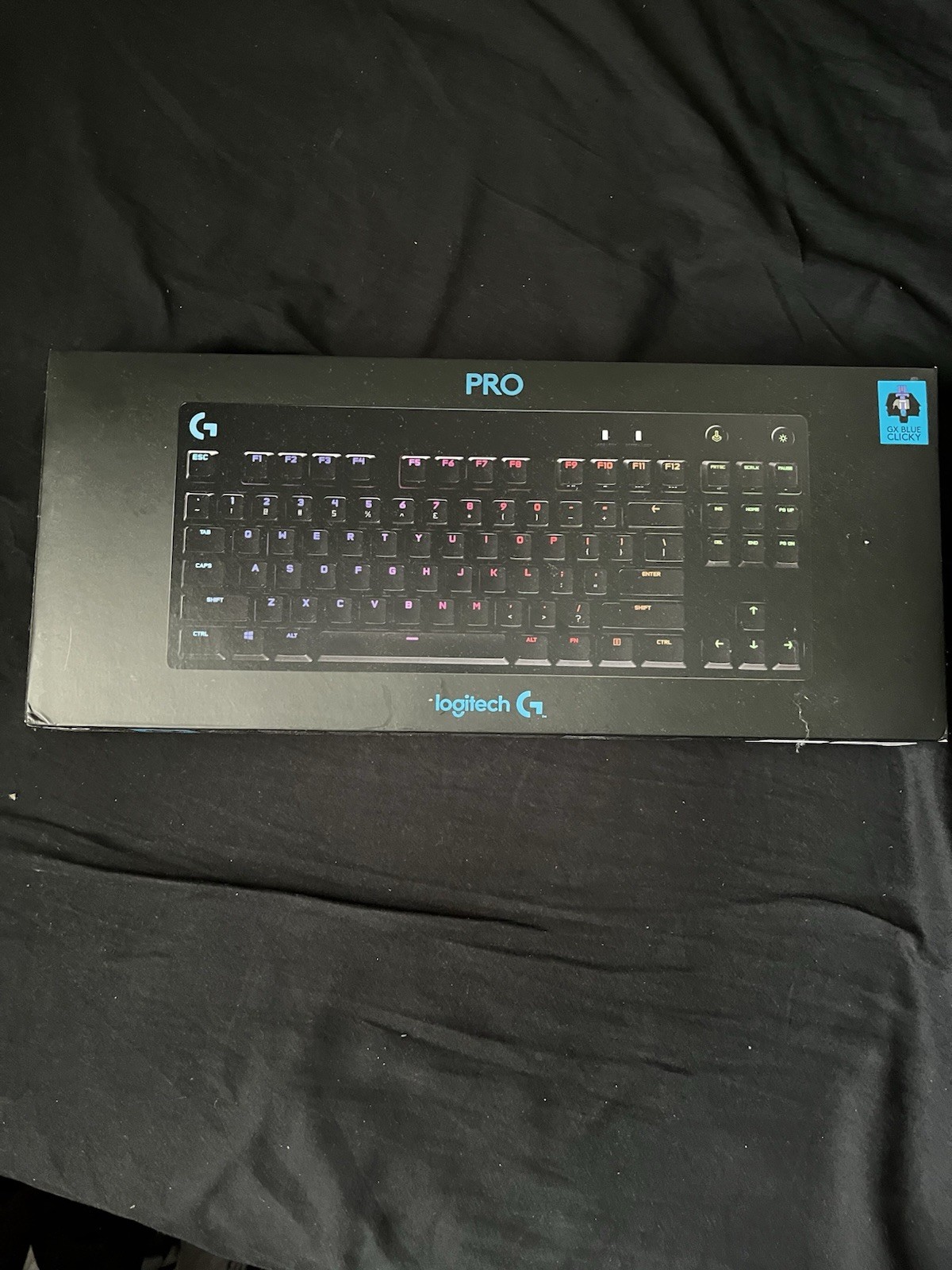 Logitech PRO Gaming Keyboard Illuminated Black English QWERTY (Standard)